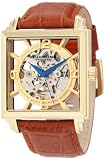 Stuhrling Original Men's 333.3335K31 Lifestyles Winchester Plaza Automatic Skeleton Brown Watch