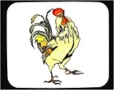 Mauspad mit Dekoration - Bantam Books, Huhn, Gefluegel, Hahn, Hahn