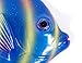 Handpainted Glitter Cartoon Tropical Fish Wall Mount Decor Plaque 12