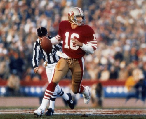JOE MONTANA SAN FRANCISCO 49ERS 8X10 HIGH GLOSSY SPORTS ACTION PHOTO (N-2)