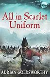 All in scarlet uniform