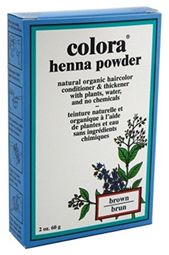 Colora Henna Powder Hair Color Brown 2oz (2 Pack)