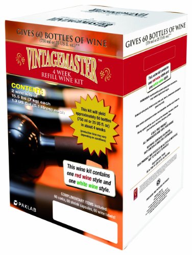 Vintagemaster Refill Wine Kit, 20-Pound Box