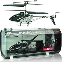 model king ラジコン ヘリコプター 室内ラジコンヘリ 3.5ch（ブラック）