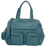 OiOi Turquoise Faux Buffalo Carry All