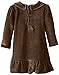 L'ovedbaby Baby-Girls Newborn Organic Cotton Velour Baby-Doll Dress and Bloomers