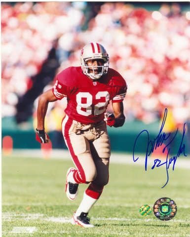 Autographed John Taylor San Francisco 49Ers 8x10 Photograph