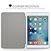 iPad Mini 4 Case - MoKo Ultra Slim Lightweight Smart-shell Stand Cover with Translucent Frosted Back Protector for Apple iPad Mini 4 7.9 inch 2015 Release Tablet, SILVER (with Auto Wake / Sleep)