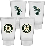 Oakland Athletics Plastic Tumbler 4-Pack