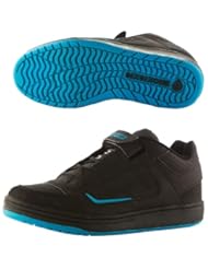 Automotive Parts and Accessories: SixSixOne Filter Shoes (Black/Cyan, Size 9.5) - SixSixOne