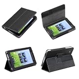 51zUaE5BkoL. SL160  Poetic Slimbook Leather Case Cover With Stand For Lenovo Ideapad A1 22282EU 7 Inch Tablet Black