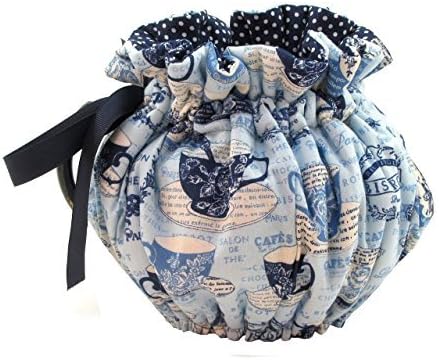 Tea Cozie Fully Lined in Contrast Fabric (Delft Blue)