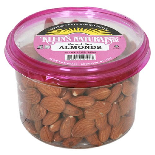 Klein's Naturals Almonds, Raw (Pack of 6) by Klein's Natural Foods