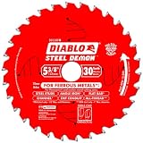 Freud D0530FM Diablo Steel Demon Ferrous Cutting Saw Blade 5-3/8-Inch by 30t 20mm arbor