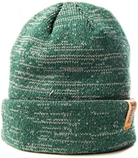 Durkl Unisex Naval Beanie One Size Heather Green