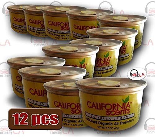 CALIFORNIA SCENTS SET OF 12 (LA JOLLA LEMON)