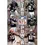 NFL Star Power 07 (LaDainian Tomlinson, Reggie Bush, Tom Brady, Chad Johnson, Peyton Manning, Brian Urlacher) Sports Poster Print