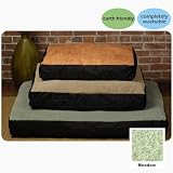 Big Shrimpy Original Dog Bed - LARGE (35x47) Fleece/Meadow