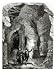 Interior of Catacombs, Paris Art Giclee Poster Print by French School, 18x24