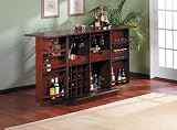 Cherry Lexington Folding Bar By Berkline Family Dining