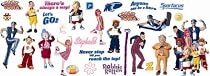 Decofun, Lazy Town Wall Sticker Stikarounds