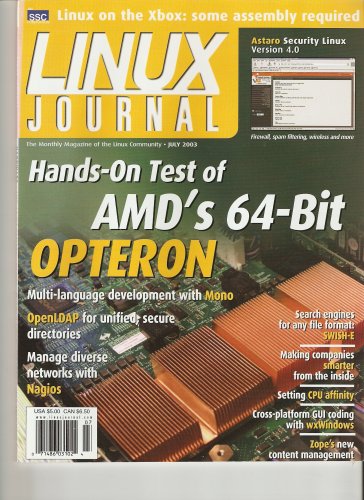 Linux Journal, Issue 111 - July 2003: Hardware