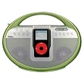 Sylvania Portable iPod Radio Stereo - Green (SIP1005b)