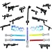 LEGO� STAR WARS&trade; / Little Arms: Ultimatives Waffenset "2011" mit 5 Laserschwertern, 2 Machtblitzen, 2 Granatenwerfern und jede Menge Blastern