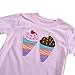 Babypajama Ice Cream Little Girls' Pajamas Set 100% Cotton Nightwear Short Pjs