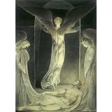 Angels Rolling Away the Stone from the Sepulchre, by William Blake (Print On Demand)