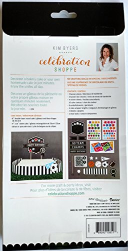 Kim Byers Celebration Shoppe Sports Cake Decorating Kit - 26 Pieces