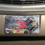 NASCAR Jeff Burton Tire Tread Metal License Plate