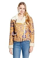 Peace & Love Chaqueta (Camel / Tinta)