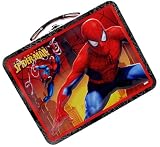 Spiderman Tin Lunch Box Bag