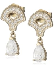 Myia Passiello "Iconic" Ring Pear Drop Earrings