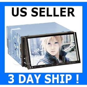 NEW 7″ Touch Screen 2-Din In-Dash GPS Navigation DVD Bluetooth US&Canada Map TFT LCD Display