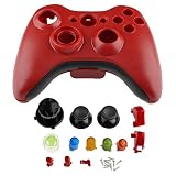 Shell for Microsoft Xbox 360 Wireless Controller , Red