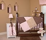 Nursery-To-Go Pretty in Pink Bedding 10 Piece Crib Set
