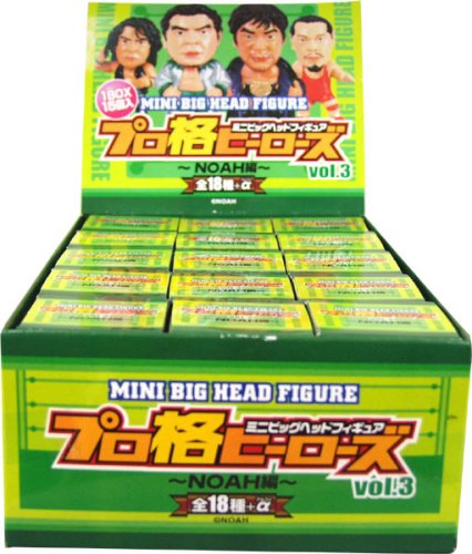 Cover image : プロ格ヒーローズ vol.3 プロレスリング・ノア編 15個入りBOX (約4.5cm/個、PVC製)