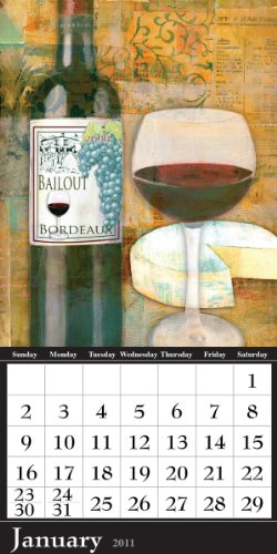 Wine 2011 Magnet Calendar