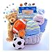 All In The Game personalized Baby Gift Basket - Limited Edition