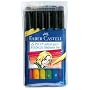 Faber Castell Pitt Artist's Pen 6pc Manga Shonen Set