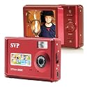 SVP XThinn-8068 Rosy Red 8MP Digital Camera with 2.4" LCD