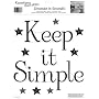 RoomMates RMK0034SS Keep It Simple Peel and Stick Single Sheet