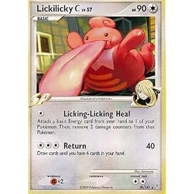 Pokemon Platinum Supreme Victors Single Card Lickilicky C #30 Rare