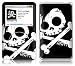 Music Skins iPod Classic用フィルム  Rockett Clothing - Rockett Skull  iPod classic  MSFSIPC00089