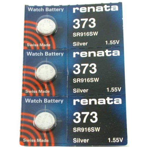 FOSSIL Watches:#373 Renata Watch Batteries 3Pcs Images