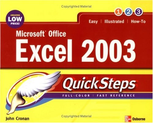 Microsoft Office Excel 2003 QuickSteps