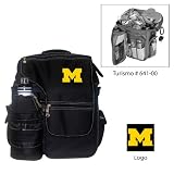 Michigan Wolverines NCAA Turismo Bag (Black) (Embroidered Logo)