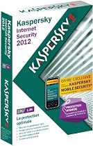 Kaspersky internet security 2012 (2 postes, 1 an)